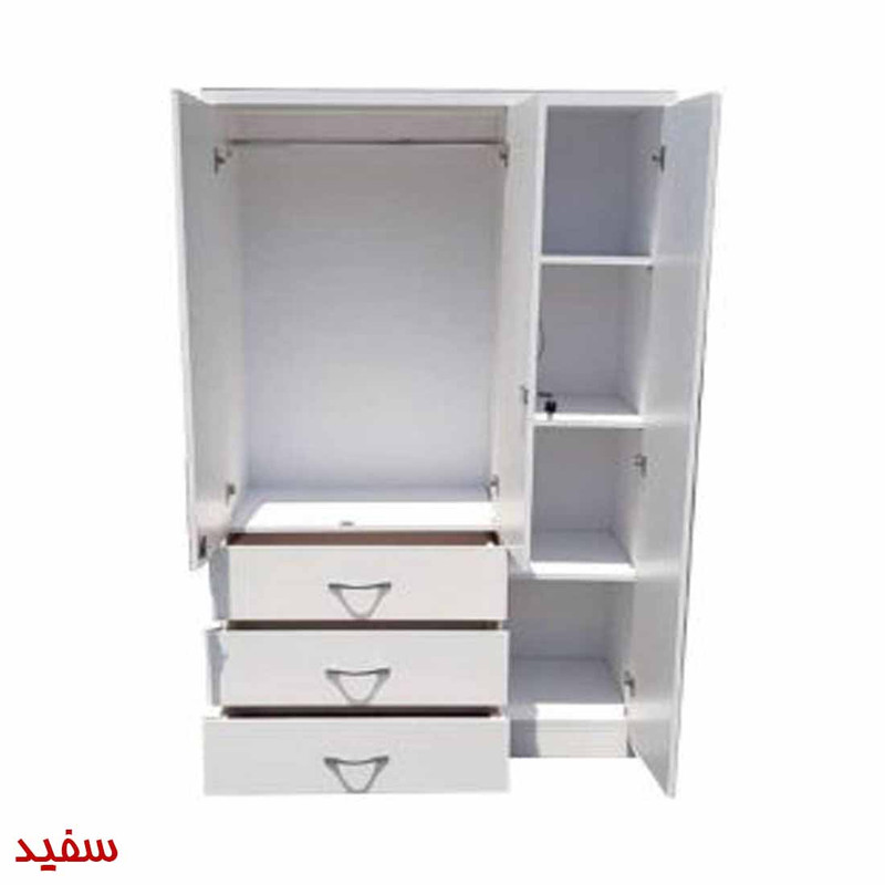 کمد لباس سه درب و سه کشو قفلدار مدل CL07 | کوچیل
